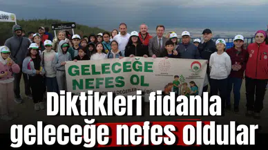 MANİSA’DA 35 BİN FİDAN TOPRAKLA BULUŞTU