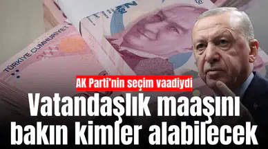 Vatandaşlık maaşı verilmeye başlanacak