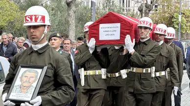 Kıbrıs Gazisi son yolculuğuna uğurlandı