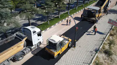 Demirci’nin yolları yenileniyor