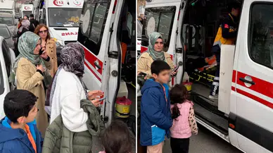 Parkta oynayan çocuklar elektrik akımına kapıldı