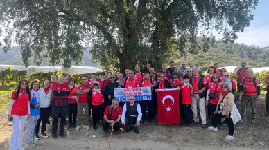 Anemon dağcıları Sarıgöl'ü adımladı