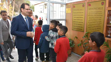 Kaymakam Güldoğan'dan eğitim kurumlarına ziyaret