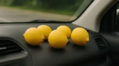 Arabanızda Örümcek Mi Var? Limonla Kurtulun!