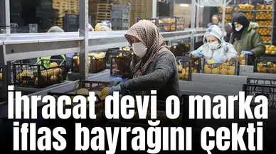 İhracat devi o marka iflas bayrağını çekti
