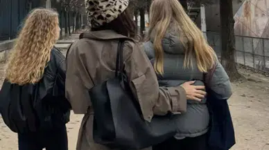 Yasemin Ergene'nin kızlarının boyu dikkat çekti