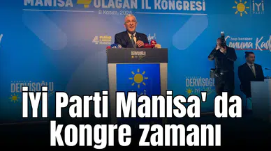 İYİ Parti Manisa' da kongre zamanı