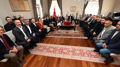 Vali Özkan CHP Manisa İl Başkanı İlksen Özalper’i ağırladı