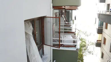 Doğalgaz patlaması paniğe yol açtı