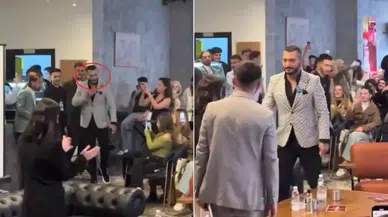 Şaşırtan görüntü! İzdivaç yarışmacısı üniversite söyleşisinde