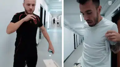 Yok böyle şaka! Futbolcular hayatının şokunu yaşadılar