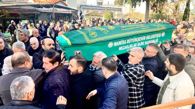 Manisa’da genç esnaf Mücahit Cömert’e son veda