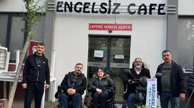 Saruhanlı Ülkü Ocakları’ndan Engelliler Derneği’ne anlamlı ziyaret
