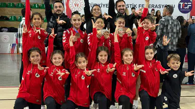 Tarzan Cimnastik Spor Kulübünden büyük başarı