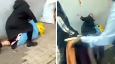 Yürek sızlatan görüntü! "Çoğunu aldınız yeter" diye yalvardı