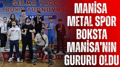 Manisa Metal Spor boksta Manisa’nın gururu oldu