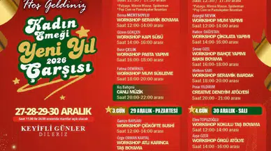 Soma’da bir ilk: Kadın emeği yeni yıl çarşısı kapılarını açıyor