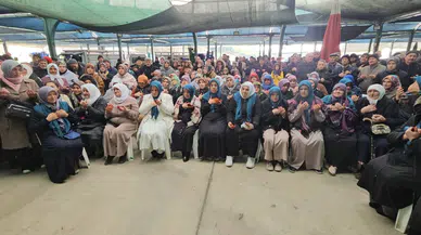 Demircili umreciler dualarla uğurlandı