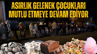 Asırlardır süregelen gelenek bu yılda bozulmadı