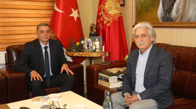 Başkan Şimşek’ten Kaymakam Genel’e ziyaret