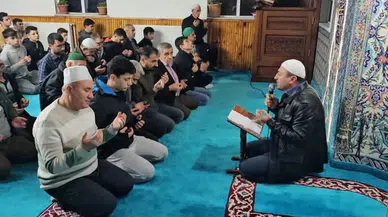 DEMİRCİ'DE REGAİP KANDİLİ DUALARLA İDRAK EDİLDİ
