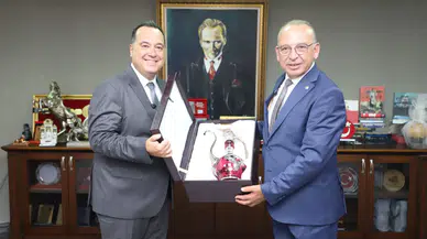 Başkan Akın ve Başkan Dutlulu’dan iş birliği vurgusu
