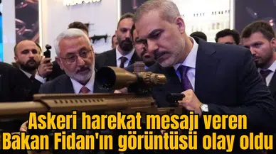 Askeri harekat mesajı veren Bakan Fidan'ın görüntüsü olay oldu