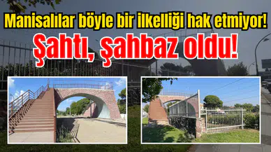 Manisalılar böyle bir ilkelliği hak etmiyor! Şahtı, şahbaz oldu!