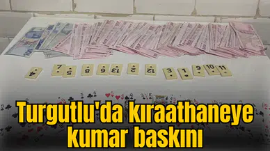 Turgutlu'da kumar oynayanlara ceza yağdı