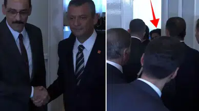 Özgür Özel - İbrahim Kalın görüşmesine damga vuran olay!
