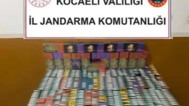 Jandarmadan kaçak elektronik sigara operasyonu