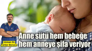 Anne sütü hem bebeğe hem anneye şifa veriyor