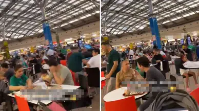 Yemek yiyen insanları çeken gurbetçinin videosuna tepkiler gecikmedi