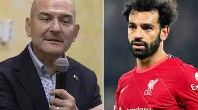 Süleyman Soylu'dan Salah'ın "Filistinli Pele" paylaşımına destek