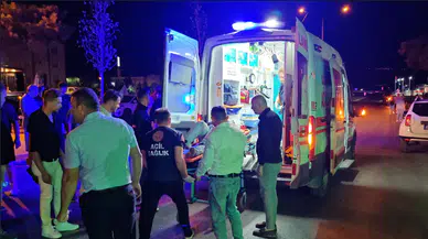 Motosiklet ile otomobil çarpıştı: 1 yaralı