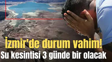 İzmir'de durum vahim!