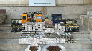 Manisa'da jandarma kaçak tütüne dur dedi!