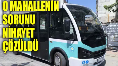 AKPINAR MAHALLENİN ULAŞIM SORUNU ÇÖZÜLDÜ