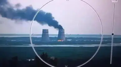Dünya diken üstünde! Rusya nükleer santrali vurdu!