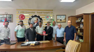 Yeniden Refah Partisi'nden Ziraat Odası'na ziyaret