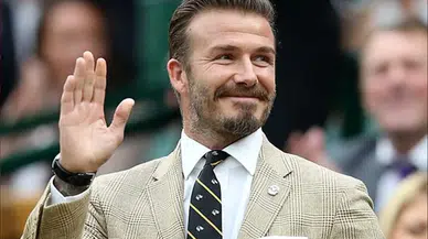 David Beckham'dan oğluna zeytin dalı