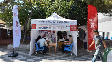 Manisa’da YKS mobil tercih danışma noktaları kuruldu