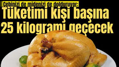 Cebinizi de midenizi de dolduruyor: Tüketimi kişi başına 25 kilogramı geçecek