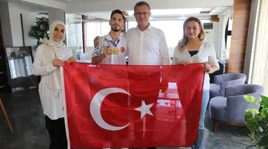 Alaşehirli milli sporcu Manisa'nın gururu oldu