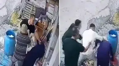Böyle canilik görülmedi! Bidon yüzünden 70 yaşındaki kadını dövdüler