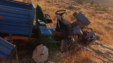 Patpat şarampole devrildi: 1 yaralı