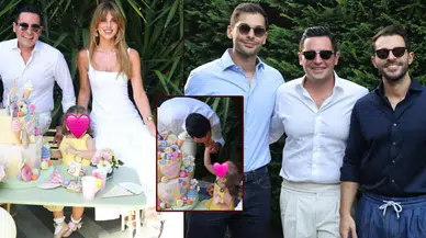 Hacı Sabancı'nın kızı Arzu Alara 2 yaşında...