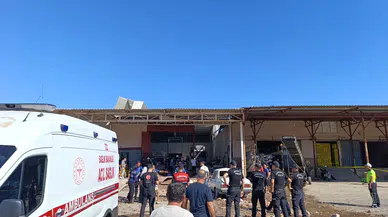 Toptancı halinde patlama: 1 ölü, 3 yaralı
