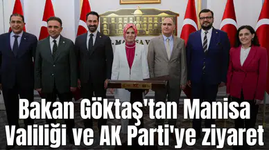 Bakan Göktaş'tan Vali Özkan'a ziyaret