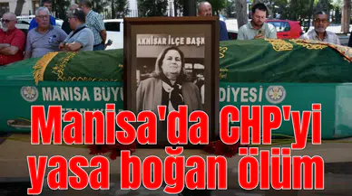 Akhisar İlçe Kadın Kolları Başkanı Güven son yolculuğuna uğurlandı